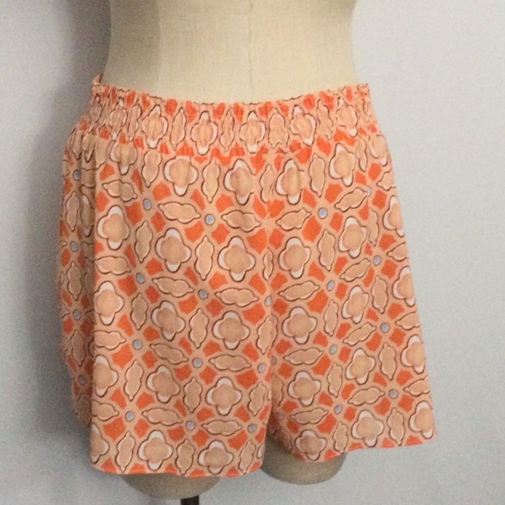 Alice & Olivia Dress Shorts Size Medium Orange - Picture 5 of 11